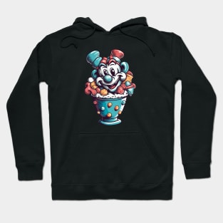 Cartoon cream dessert Hoodie